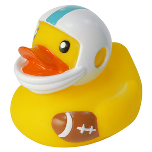 Özel Logo promosyon sarı plastik banyo kullanımı için gıcırtılı ses ile lastik ördek yüzer dalış ördek - Product Image 4