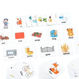 كتل الأبجدية لمرحلة ما قبل المدرسة بطاقة هجاء لعبة الكلمات مطابقة أحرف اللغز لوحة لعبة تعلم ألعاب نشاط الألعاب - Product Image 5