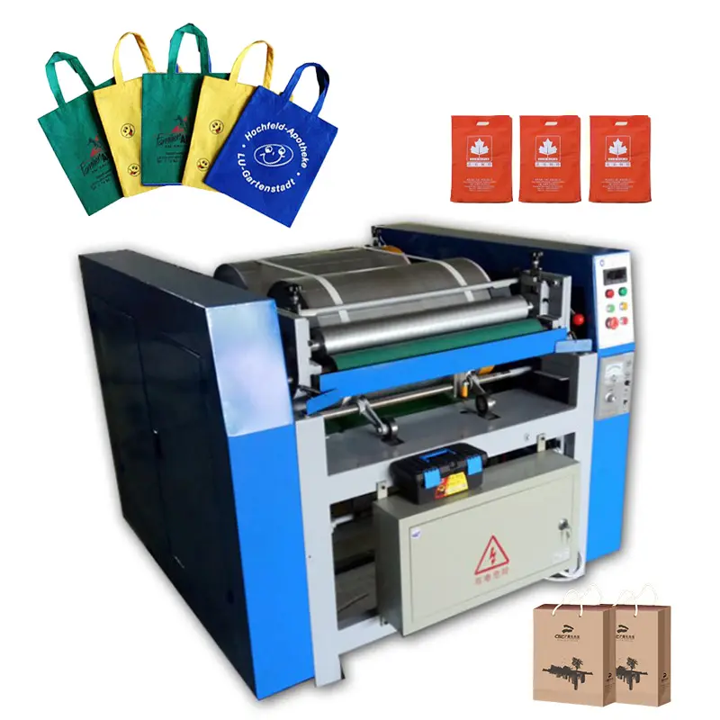 polythene jute pp mylar plastic Offset Tote Cloth Non Woven Paper coffee bag bags Printing Printer Machine
