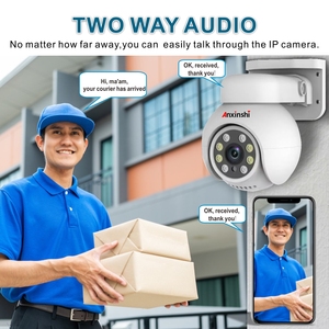 Anxinshi 8CH HD H.265 AHD PTZ güvenlik kamera kiti açık Analog sistemi iki yönlü ses kızılötesi gece görüş Video kayıt - Product Image 5