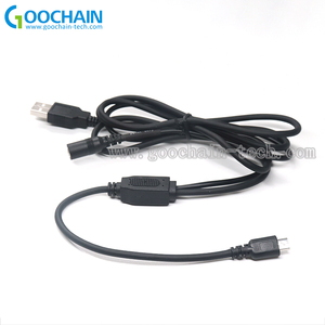 2合1 USB至微型usb 5针5v DC升压转换器电缆5v至9V 12v变压器DC电源调节器 - Product Image 2
