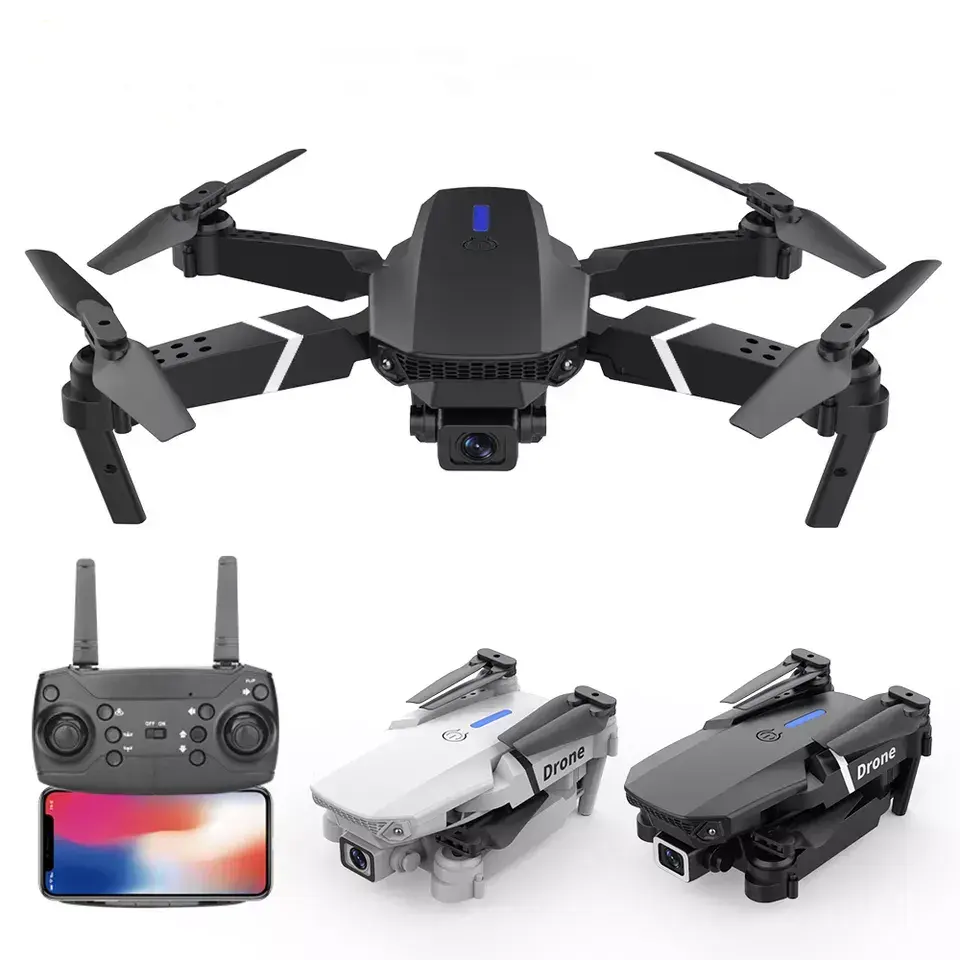 2023 Neueste E88 Pro Dron 4k profession elle Dual Optical Flow Kamera Fernbedienung Mini Drohne Videokameras 4k Dorne