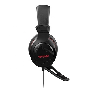 3.5mm bilgisayar kulaklık kablolu oyun PS4 Xbox PC için mikrofonlu kulaklık ses kontrolü kulaklık Surround ses gürültü iptal - Product Image 6