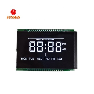 Benutzer definiertes 7-Segment-LCD-Display-Touch-Controller-Panel für Luft reiniger - Product Image 1
