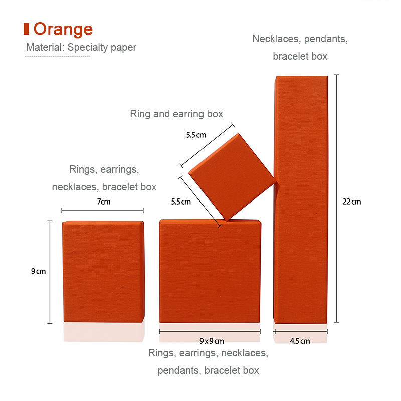 Size1:5.5*5.5*4 Orange