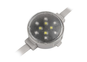 Luz de led ponto para projeto ao ar livre, 50mm 2w smd3535 rgbw dmx512 24v - Product Image 2