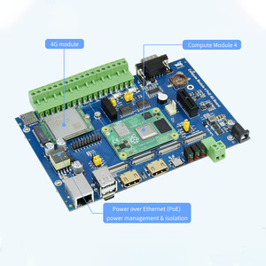 Modulo di calcolo 4 scheda di sviluppo industriale IoT tutte le varianti globali 5G/4G/3G/2G supporto rete cellulare PoE Ethernet - Product Image 5