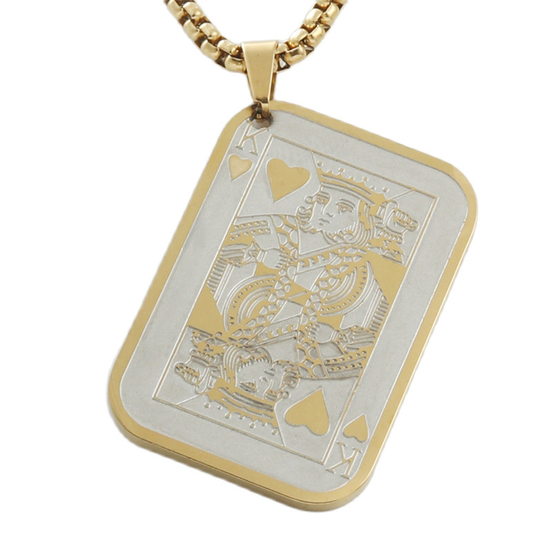 Pendentif bicolore (sans chaîne)