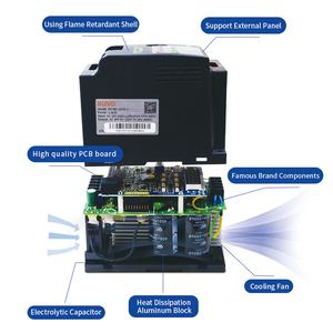 JHI780 VFD Inverter 0.75KW 380V Control de velocidad del motor de salida Controlador de accionamiento de frecuencia variable - Product Image 2