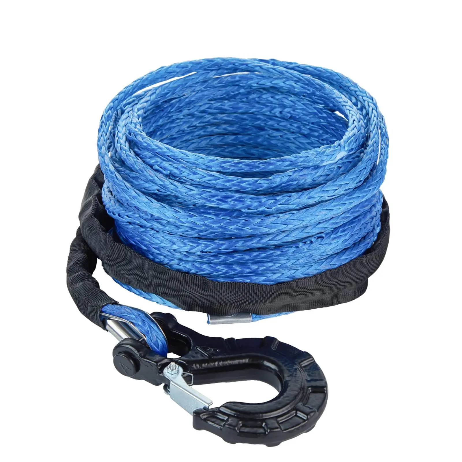 High Quality Synthetic Winch Rope 10000LBS Line Cable with Hook and Stopper for ATV UTV