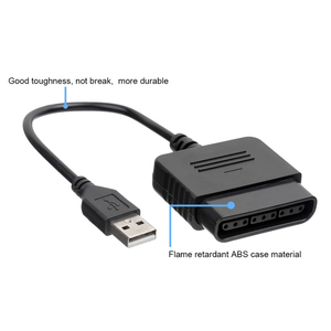 USB 2.0转换器电缆适配器适用于PS1 PS2键盘游戏手柄到PS3 PC适配器 - Product Image 2