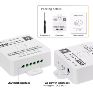 Светодиодный диммер CCT RGB RGBW RGBCCT PWM SP631E SP632E SP633E SP634E SP635E приложение умный светодиодный световой контроллер - Product Image 6