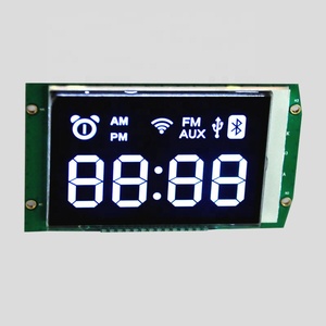 High Contrast VA Type <strong>7</strong> <strong>Segment</strong> <strong>LCD</strong> <strong>Display</strong> for Thermostat New Generation Digit VA <strong>LCD</strong> <strong>Display</strong> - Product Image 4