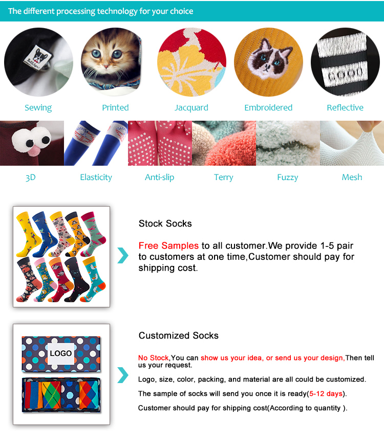 custom print socks crew fashion funky face socks personalized photo design crew socks men women