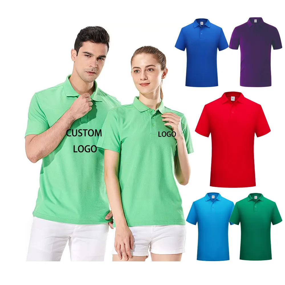 Polos de sport pour hommes, hauts et T-shirts de marque Evertop OEM/ODM, Logo personnalisé, grande et grande taille
