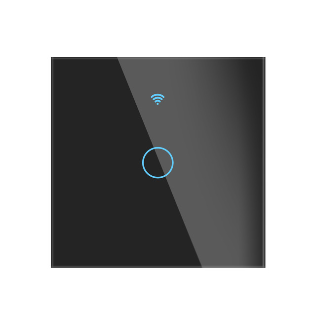 Wifi noir 1gang