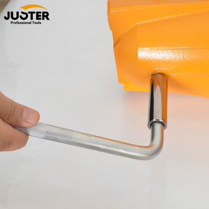 JUSTER L tipi sürücü çubuğu 10 "12" uzatma çubuğu soket Bit uzatma çubuğu L tipi kavisli çubuk anahtarı aleti - Product Image 4