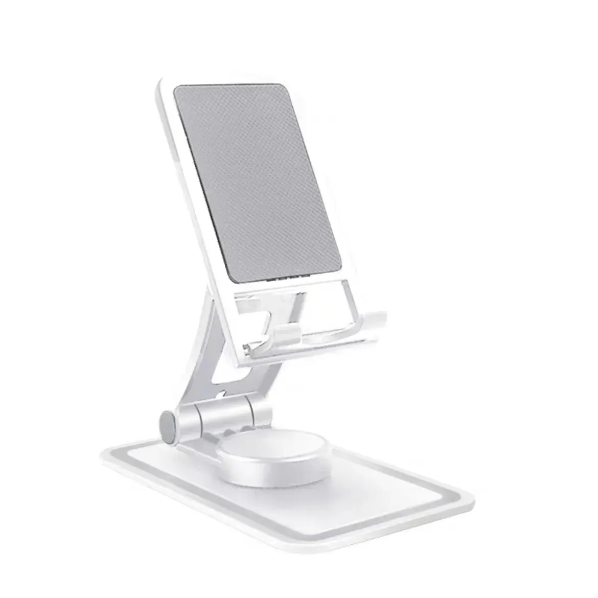 IPhone 2024 için telefon standı yeni katlanabilir cep telefonu masaüstü 360 ayarlanabilir masa tutucular