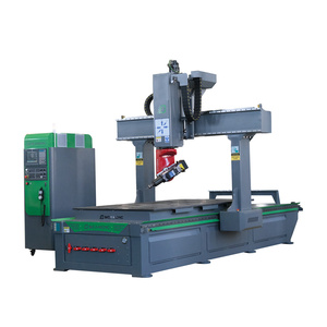 La nueva altura del eje Z de 1200mm, escultura de madera 3D giratoria de 360 grados, máquina de tallado de enrutador Cnc de 5 ejes, fresadora CNC - Product Image 1