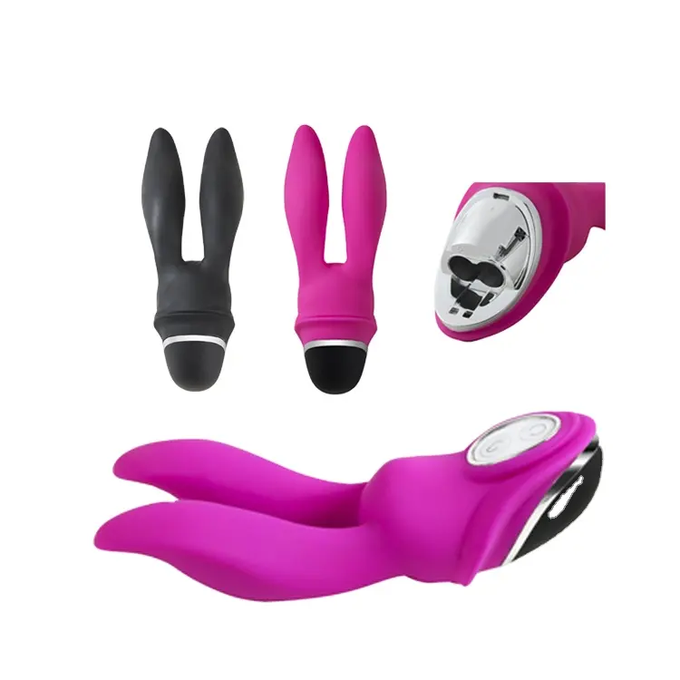 Sex Spielzeug Shop Tier Silikon Elektrische Klitoris Kaninchen Ohr G-Spot Vibrator