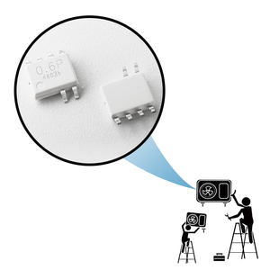 Tùy Chỉnh Không Không Không Chéo 0.6A Trạng Thái Rắn Tiếp Sức 220 Volt Đầu Vào 6 Pin Máy Giặt Tiếp Sức - Product Image 5