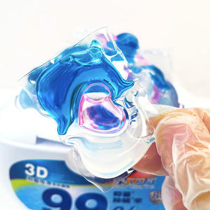 Custom Logo Milieuvriendelijke Vloeibare Wasmiddelen Pods Wegwerp Wasbonen Gelzeep Voor Kleding Gebruik - Product Image 4