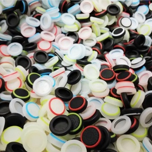 PS3 PS4PS5ゲームパッド用滑り止めシリコンアナロググリップキャップXbox360 XboxOneコントローラー用サムスティックサムスティックグリップケース - Product Image 6