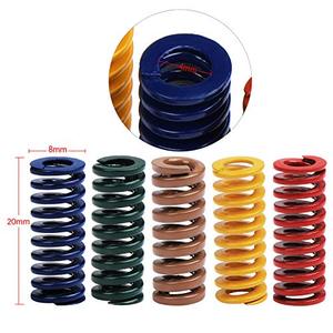50pcs 8mm OD 20mm Length Auto Parts Coiled <strong>Springs</strong> for Ender <strong>3</strong> 3D Printer Light Load Compression Heated Bed Mould Die Bottom - Product Image 3