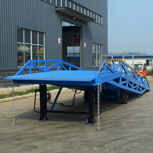Laden und Entladen von mobilen Containern Laderampen Versand Mobile Manual Dock Ramp Leveler - Product Image 1
