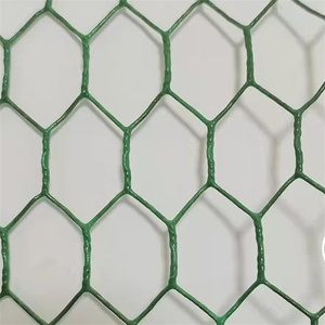 Pollaio zincato de malla de gavi 3x2 foglio in pvc coatednsaldato rete metallica esagonale 2.7mm