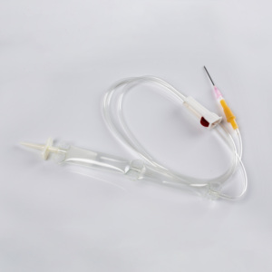 Tıbbi tek kullanımlık kan yönetim seti kan nakli seti filtre ile - Product Image 3