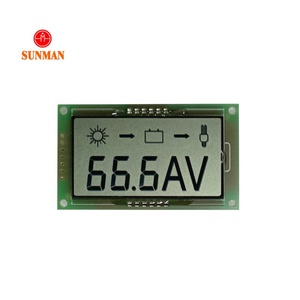 7 Segment LCD-Modul tn benutzer definierte monochrome Solarenergie Generator Beschilderung Batterie ladung Lades teuerung Bildschirm Anzeige LCD - Product Image 4