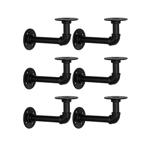 OEM เหล็กหล่อหนักเพดานติดท่อผนังชั้นวางยึดสนับสนุนผู้ถือ - Product Image 2