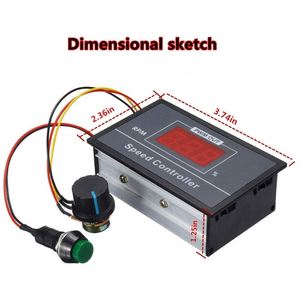 <strong>PWM</strong> <strong>Motor</strong> <strong>Speed</strong> <strong>Controller</strong> 6V 12V 24V 48V Pulse Width Modulation Regulator Stepless Variable <strong>Speed</strong> Forward - Product Image 4