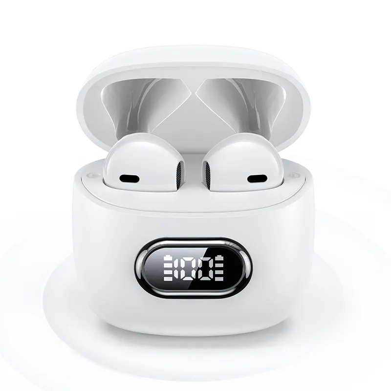 USAMS-auriculares inalámbricos superligeros, cascos con cancelación de ruido de 3,2g, con 5 horas de reproducción