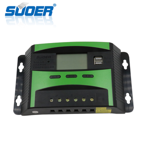 Suoer akıllı güneş paneli sistemi 12V 24V 30A manuel pwm solar şarj regülatörü - Product Image 4