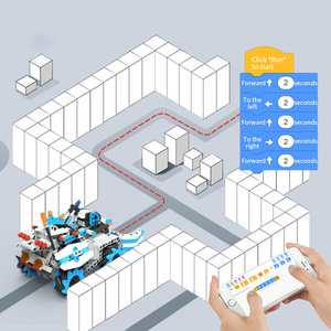 2.4GRCロボットおもちゃサッカーおもちゃリモコンサッカーゲームプログラミングRCビルディングブロックおもちゃ489PCS - Product Image 6