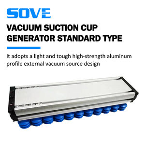 Sove thành phần khí nén được xây dựng trong máy phát điện chân không và sponge Aspirator hút cup chân không Gripper phụ kiện loại - Product Image 3