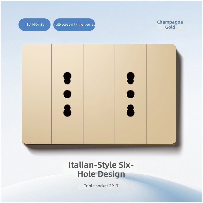 Six holes in Italian