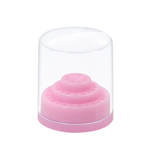Top Fashion Buracos Novo Prego Brocas Caixa De Armazenamento Quadrado Portátil Prego Brocas Ferramenta Caixa de Colocação Rack Multi-purpose Prego
