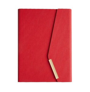 Diaries Custom Planner Notebook Lay diario di copertina in pelle direzionale con rilegatura a fogli mobili piatti - Product Image 4
