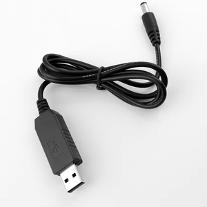 สายชาร์จ USB เพิ่มความยาว1เมตร, Dc5525 DC 5V ถึง12 V ปรับได้ยาว5.5mm * 2.5mm - Product Image 3