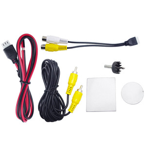 Sensor de aparcamiento para coche, sistema de alarma de asistencia de respaldo inverso, vídeo