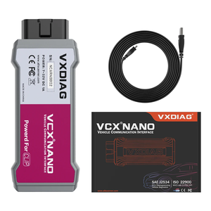 VXDIAG VCX NANO per Renault può agganciare lo strumento di diagnostica per auto NX200 OBD2 Scanner J2534 ECU codice codice di programmazione lettore di Test attivo