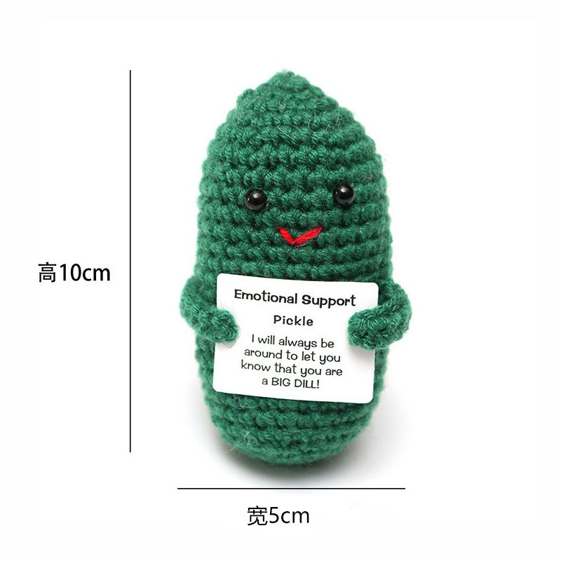 Pepino Verde Navideño + Tarjeta Electrónica