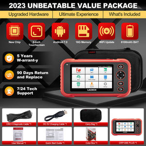Für LAUNCH CRP129E PLUS OBD2 Scanner 12V Vollsystem-Motorcode-Lesegerät für Kraftfahrzeuge mit 8 Sonder funktionen 1 Jahr Garantie