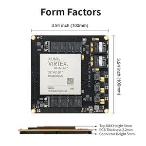 Puzhi di grado industriale Xilinx Virtex UltraScale XCVU9P XCVU13P FPGA kit scheda di sviluppo VU9P VU13P SOM Core Board - Product Image 5