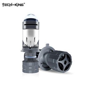 TECH KING Lens H4 <strong>Led</strong> Headlight Projector Faro White Focos <strong>Led</strong> Para <strong>80W</strong> High Power <strong>Led</strong> Bulb <strong>Led</strong> Canbus <strong>12v</strong> <strong>Led</strong> Headlamp - Product Image 3