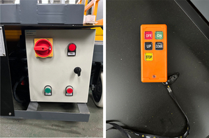 Mobile <strong>Unloading</strong> Table for Efficient <strong>Loading</strong> <strong>and</strong> <strong>Unloading</strong> of Forklift Trucks with <strong>Container</strong>