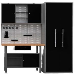 廉价JZD车库工具柜金属钢车间工作站抽屉工作台带工具 - Product Image 4